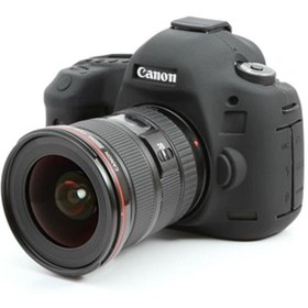 Resim EasyCover Canon 5d Mark Iıı-5ds-5dsr Kılıf Siyah 
