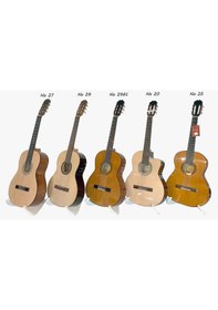 Resim Alvarono:39 Alv0540Ec İspanyol Elektro Klasik El Yapımı Gitar 