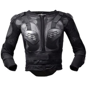 Resim Cbtx Global Ghost Racing F060 Motosiklet Binme Dişli Göğüs Koruyucu Dirsek Pedi Düşme Koruma Zırh Elbisesi L Siyah L 