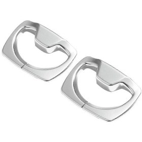 Resim 2 Adet Araba B Sütunu Emniyet Kemeri Dekorasyon Çerçevesi Kaplaması 3 4 Serisi F30 F31 F32 F36 2014 -2016p2025041100491 Gümüş 