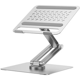 Resim Wiwu ZM-S801 Dönebilen Katlanabilir Ayarlanabilir Laptop Standı - Gümüş 