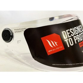 Resim Mt Vizör V-28 Sefaf Renk Mt Thunder 4 Kask Camı Şefaf Renk V-28 