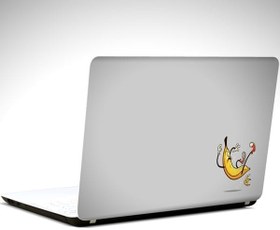 Resim Muz Laptop Sticker 12 Inch (29X24Cm) 
