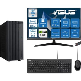 Resim Asus Expertcenter P500MV Intel® Core™ Ultra 5 210H 4.8ghz Aı 128GB Ddr5 2tb SSD 23.8" 120Hz 8GB/RTX5050 WIN11PRO Mini Tower Masaüstü Bilgisayar D52108512B0D27P39+ZETTAUSBBELLEK 