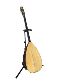 Resim Trp-01 Üç Kademeli Profesyonel Gitar Sehpası Bağlama Sehpası Saz Sehpası Standı 