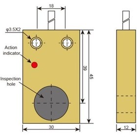 Resim TL-W7F1 6-36V 7mm PNP NO Endüktif Mesafe Sensörü 