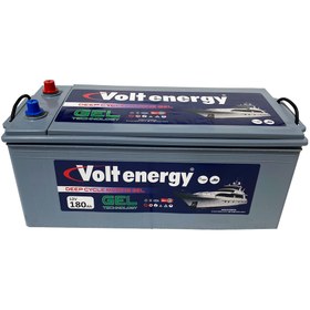 Resim VOLT ENERGY 12 V 180 Amper Deep Cycle Marin Jel Nanocarbon Akü 