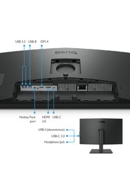 Resim BENQ Pd3205u 4k 31-inch Usb-c Profesyonel Tasarımcı Monitörü 