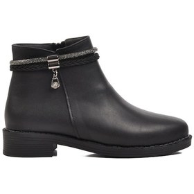 Resim Siyah Cilt Kadın Bot 325098 Z Sıyah Cılt 