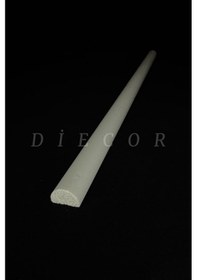 Resim Diecor Dekoratif Boyanabilir 10 Adet 1,5 Cm Polistren Duvar Çıtası Beyaz 15 X 10 Model:xa163 