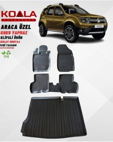 Resim Dacia Duster 4x2 2010-2017 Havuzlu Paspas Ve Bagaj Havuzu 