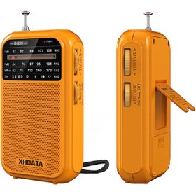 Resim XHDATA D220 Taşınabilir Radyo AM FM SW Kısa Dalga Alıcı Cep Radyo, 