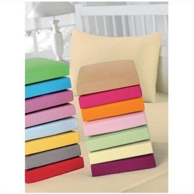 Resim Taç Çarşaf Seti Penye Lastikli 100X200 Tek Kişilik Mürdüm 