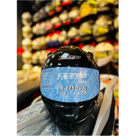 Resim Fazer Siyah Vizör Shin Black Full Face Güneş Vizörlü Motosiklet Kaskı 