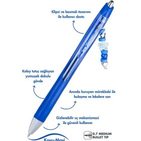 Resim Serve Xberry Jel Kalem Charmlı - 07MM Yuvarlak Uç 