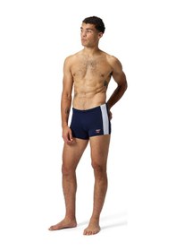 Resim Speedo Jetstream Retro Colorblock Square Leg Erkek Yüzücü Mayosu Lacivert 