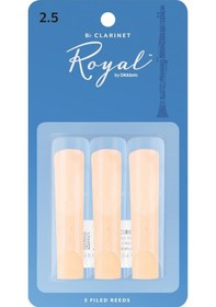 Resim D'Addario Woodwinds Royal RCB0325 Sib Klarnet Kamışı (3 lü) No:2. 