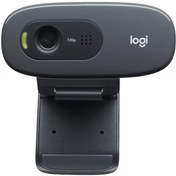 Resim Logitech C270 HD 720P 30 FPS 0.9MP Mikrofonlu Webcam (960-001063) 