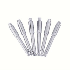 Resim 6'lı Paket 304 Paslanmaz Çelik Parlatma Başlığı Şaftı - Diskler, Pedler, Metal Yüzeyler için Hassas Taşlama ve Parlatma Aksesuarları, Dayanıklı Metal Yapı (Profesyonel ve Kendin Yap Kullanımı), Metal Yüzey Bitirme | Ergonomik Tutuş Tasarımı | Dayanıklı Metal Araçlar 