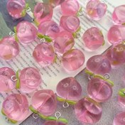 Resim 10 adet Sevimli Pembe Kalp Şekilli Çiçek Detaylı Şanslar - Dayanıklı Reçine DIY Takı Kolyeler Bileklikler, Kolyeler, Telefon Kayışları için - Tatil Dekoru ve Hediye El Sanatları için İdeal, Takı Yapımı Malzemeleri 