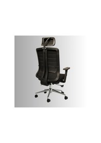 Resim Onix Pro Müdür Koltuğu Kumaş Sırtlı Premium Yönetici Koltuğu Siyah 