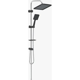 Resim Valtemo Queen Black (Siyah) Duş Seti VS-2212 