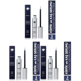 Resim Nedox Kaş ve Kirpik Uzatıcı Besleyici ve Güçlendirici Bakım Serumu 3 x 5 ML 