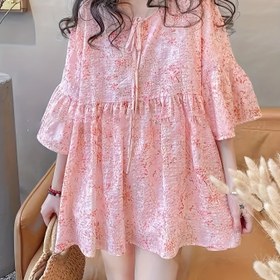 Resim Sıradan Stilde Yazlık Kısa Kollu Poupée Gömlek 