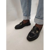 Resim Çiğdem Kundura Mist-Kadın Oxford Günlük Ayakkabı(Mystl A3-A3A) - Siyah-Rugan - 39 