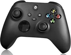 Resim TECTINTER Xbox One, Xbox Series X/S, Xbox One X/S, PC ile uyumlu, 2,4 GHz kablosuz adaptör Gamepad (siyah) 