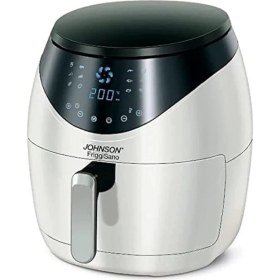 Resim Friggisano Sıcak Hava Fritözü - 6,5 L - Zamanlayıcı: 60 Dak - Dijital, Beyaz (Made In Italy) 