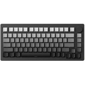 Resim Akko Monsgeek M1 V5-SP VIA Black Gradiant V3 Creamy Purple Pro Switch RGB Kablosuz Hotswap Mekanik Gaming Klavye 