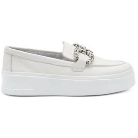 Resim Bıanco Oxford Klasik Kadın 36m4 Frau Mousse Bianco Null Rose 