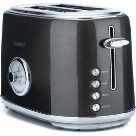 Resim Berghoff Gem Metallıc Gri Iki Dilim Ekmek Kızartma Makinesi 