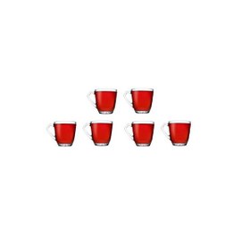 Resim Paşabahçe 55733 Mercan 6'lı Çay-Kahve Kupası 160 cc 