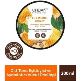 Resim Urban Care Turmeric Honey Cilt Tonu Eşitleyici ve Aydınlatıcı Vücut Peeling 200ml 