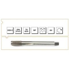 Resim Mte M18X2 Ince Diş Makina Kılavuzu Düz Hsse Dın 374/C 