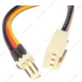 Resim 3 Pin Fan Power Güç Elektrik Uzatma Kablosu 10Cm 
