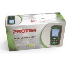 Resim Proter Pl 50 Gl Lazer Metre 50 mt Yeşil 