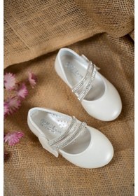 Resim Gimer - Çatal Baretli Sedef Kız Çocuk Ayakkabı - Eyl1426G Beyaz 