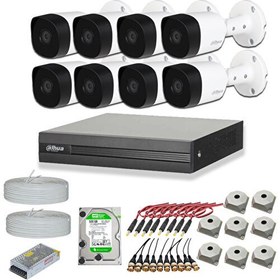 Resim Dahua 2mp 8 Kameralı Dış Ortam Ahd Hd-Cvı Full Kamera Seti 