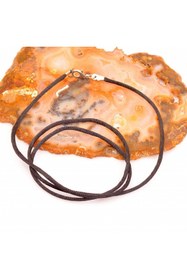 Resim Taş Sandığı Beş Adet Kolye Ipi - 65 Cm Floş Ip 