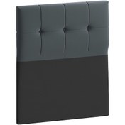 Resim Mobpazar Helena Baza Başlığı 100X100 Cm Antrasit Renk Tek Kişilik 
