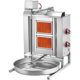 Resim KUTLU TİCARET Kutlu 2 Radyan Üstten Motorlu Döner Ocağı 