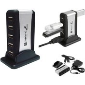 Resim 7 Port Usb Çoklayıcı Usb Hub Çoğaltıcı Adaptörlü Pc Notebook 