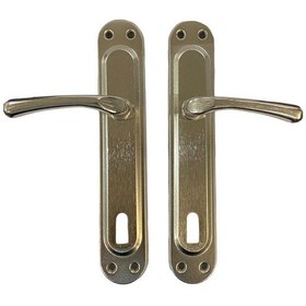 Resim Kumru Nikel Saten Oda Kapı Kolu 