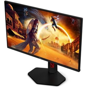 Resim Aoc 25G4KUR 24.5" 0.3 Ms Full HD Pivot Ips 400 Hz Oyuncu Monitörü Ölü Pixel (Teşhir) 