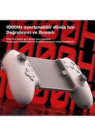 Resim Coofbe 10000Hz 36W Şarjlı Type-C Girişli Oyun Kolu Gamepad Telefon Oyun Konsolu Gamepad Joystick Tutucu Konsol 