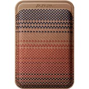 Resim Woven Sunset Magsafe Uyumlu Manyetik Kartlık 