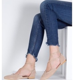 Resim Fox Shoes Ten Kadın Babet B726047202 Ten Rengi 